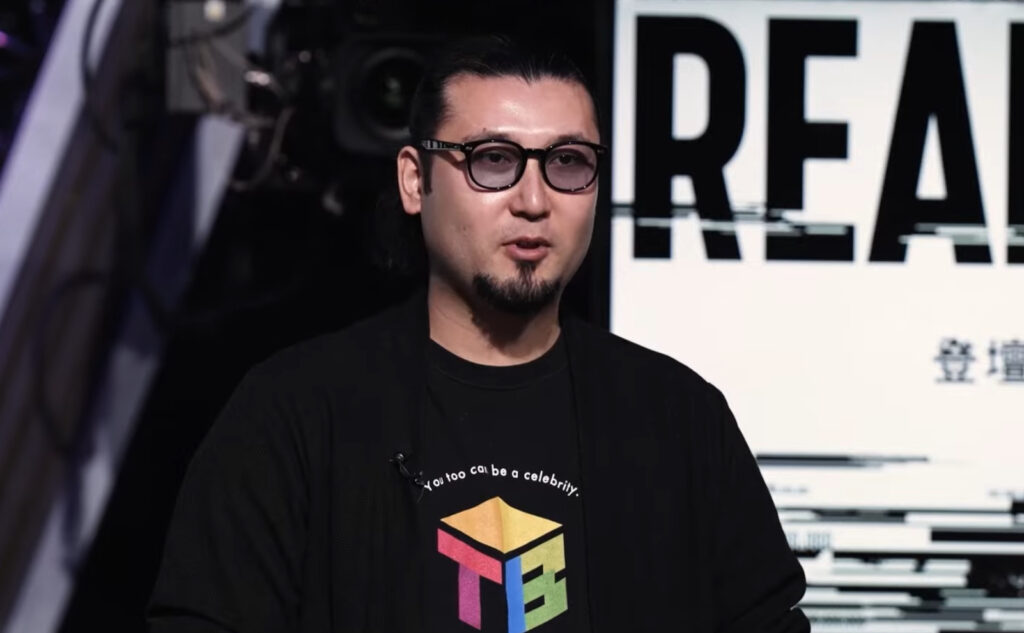 ホリエモンへ質問する高島怜央